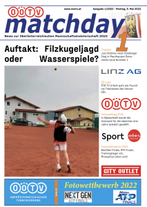 Matchday - die erste Ausgabe